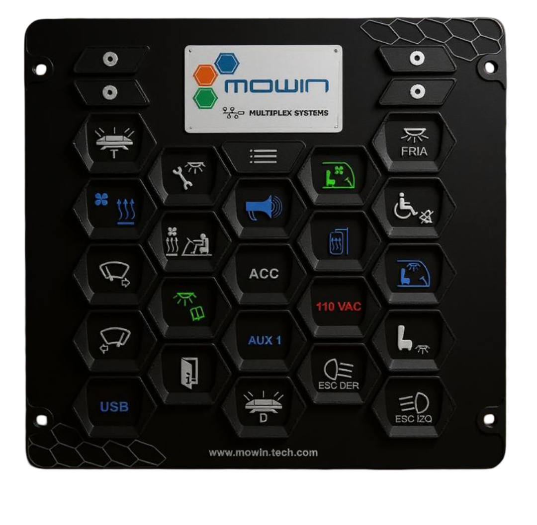 PANEL DE CONTROL MULTIPLEX P22D TFT