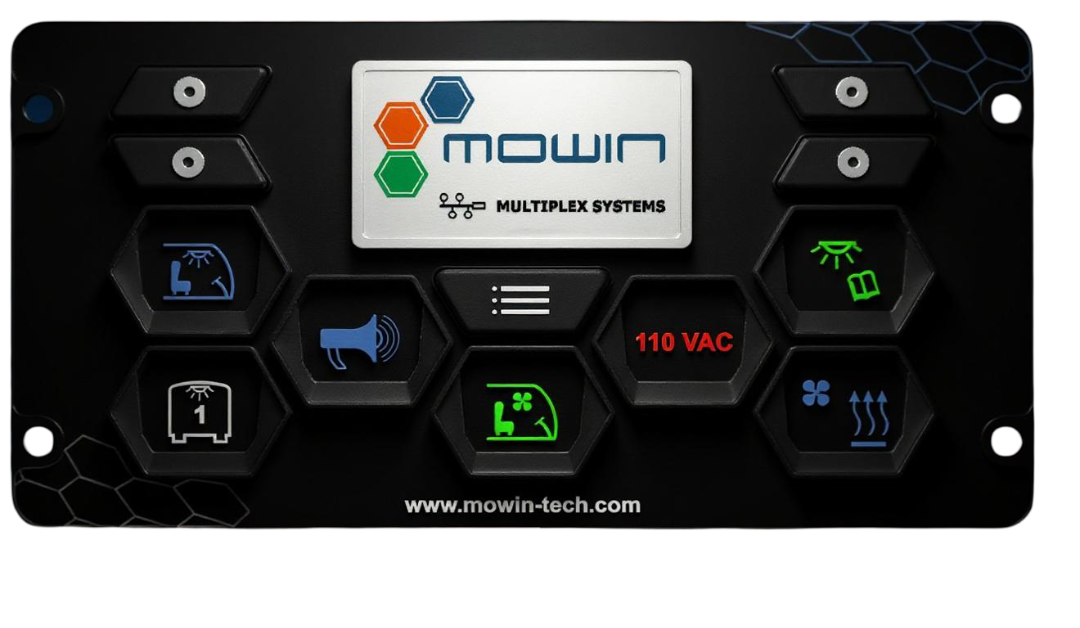 PANEL DE CONTROL MULTIPLEX P7D TFT